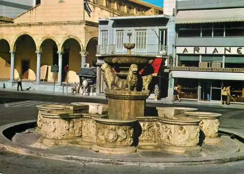 Greece Crete Herakleion Morozini fountain