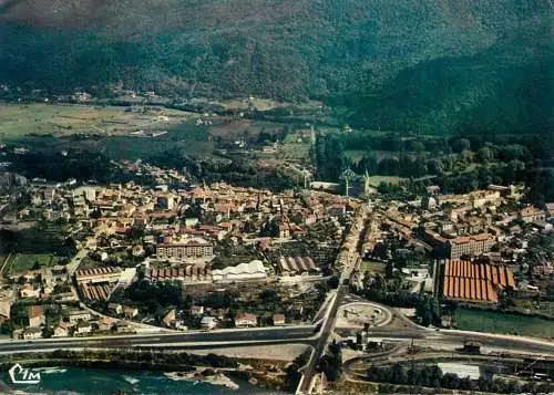France Isère > Vizille vue aerienne 1968