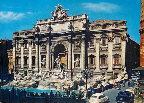 Italy Rome Fontana di Trevi