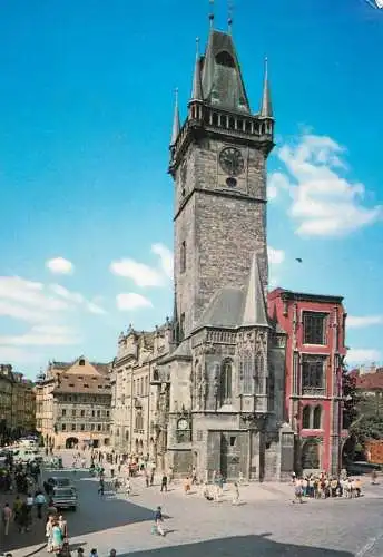 Czech Republic Prague town hall 1978