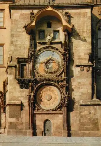 Czech Republic Prague old town astronomical clock