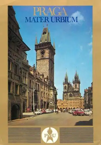 Czech Republic Prague old town hall 1973