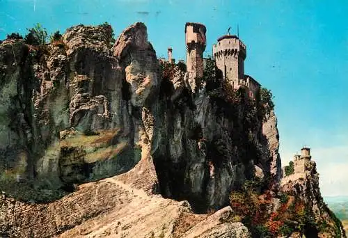 San Marino the old towers 1975