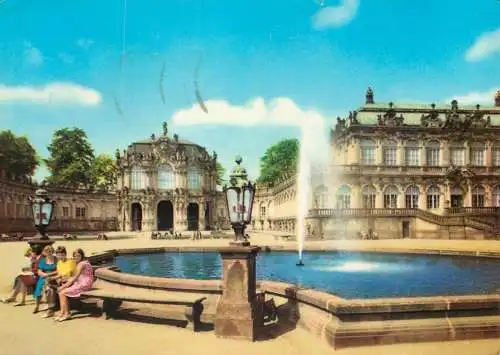 Germany Dresden Zwinger pavillon