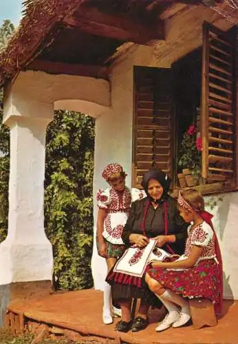 Hungary Buzsak peasant costume Volkstracht