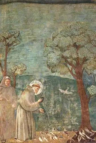 Italy Assisi basilica di S. Francesco painting