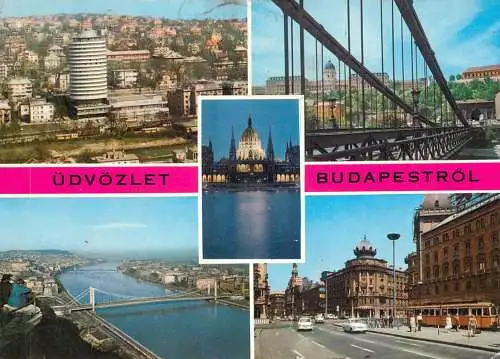 Hungary Budapest landmarks