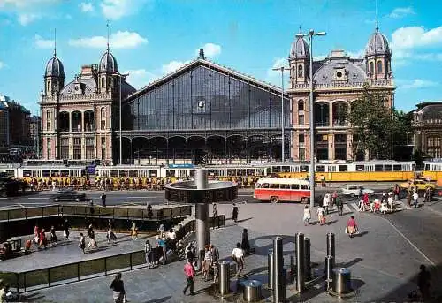 Hungary Budapest West railway station 1985