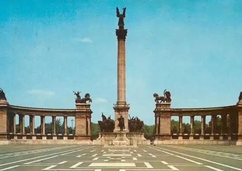 Hungary Budapest Millennium Denkmal