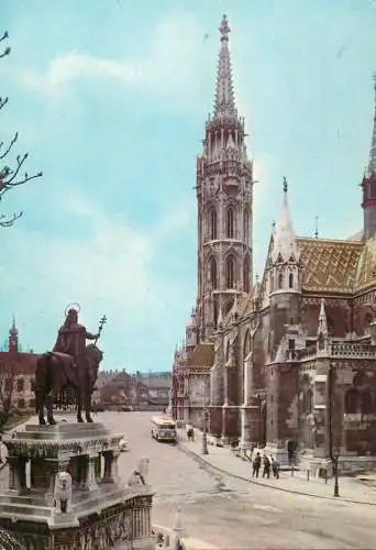 Hungary Budapest Matthias church