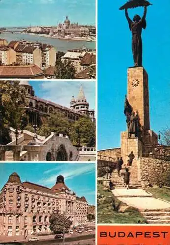 Hungary Budapest landmarks 1973