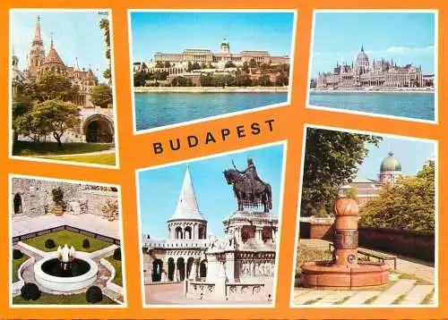 Hungary Budapest landmarks 1981