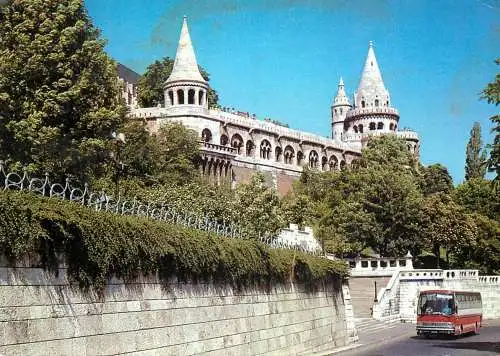 Hungary Budapest Fishermen's bastion 1980
