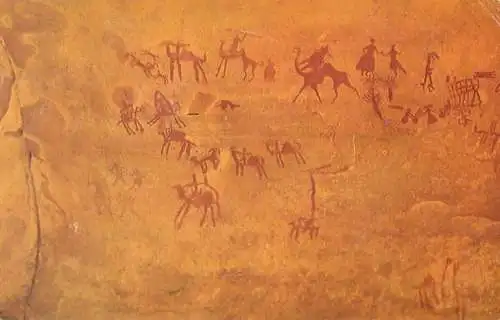 Algerie Ouan Bender mural paintings 1974