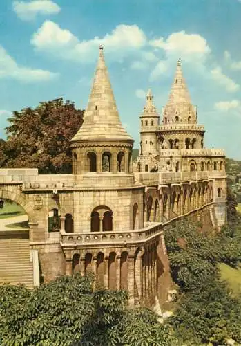 Hungary Budapest fisher's bastion 1967