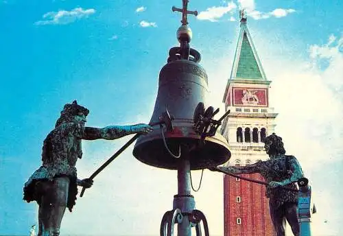 Italy Venice Piazza San marco The Mori bell