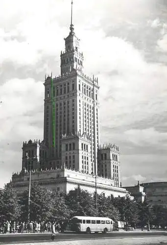 Poland Warszawa palac Kultury i Nauki 1969