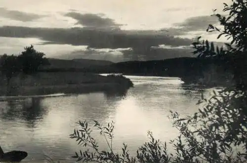Romania amurg pe Somes 1962