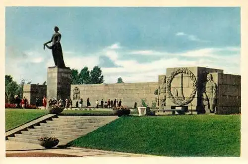 Russia Leningrad Piskarevsky Cemetery Memorial ensemble