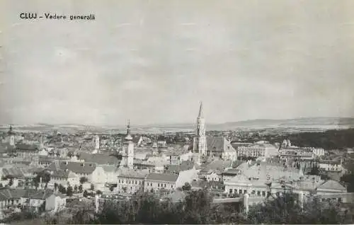 Romania Cluj-Napoca panorama