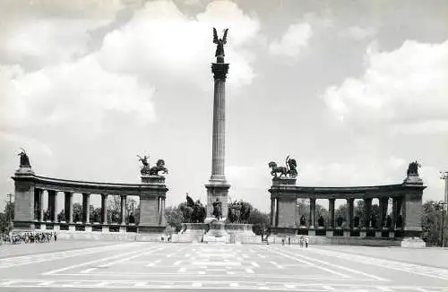 Hungary Budapest Heroe's square