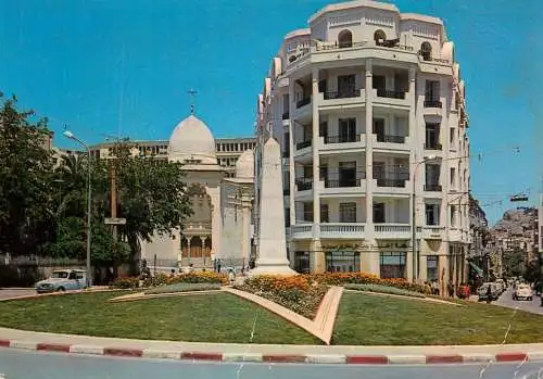 Algeria Constantine place de la Pyramide 1974