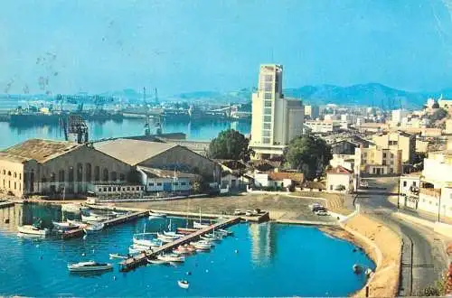Algeria Annaba yacht club and harbour 1973