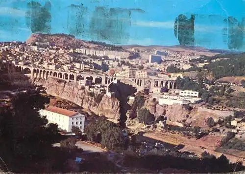 Algeria Constantine le pont Sidi Rached 1973