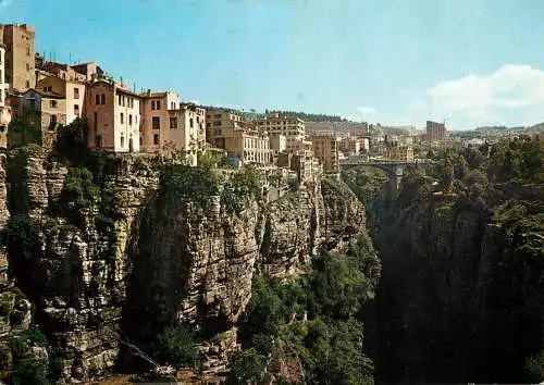 Algeria Constantine the Rhumel Gorges 1973