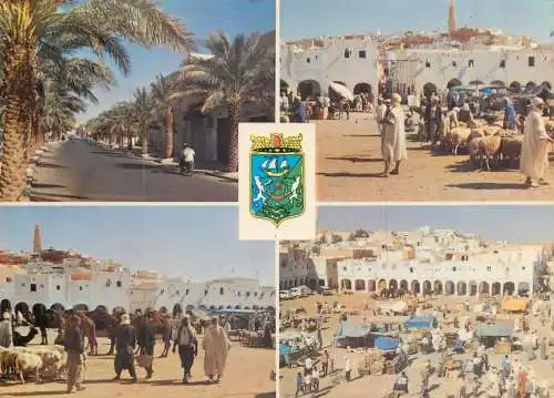 Algeria Ghardaia 1974 market scenes and ethnic