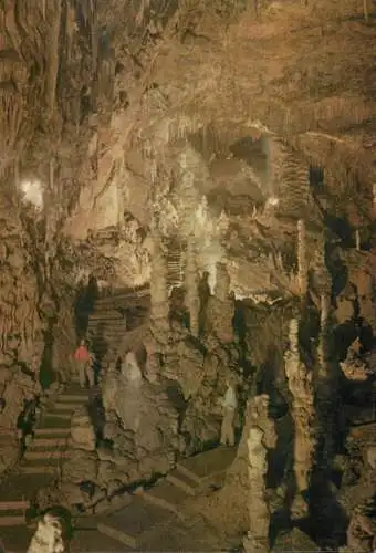 Hungary Aggteleki Baradla stalactite cave