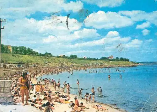 Romania Eforie Sud plaja si mare 1977