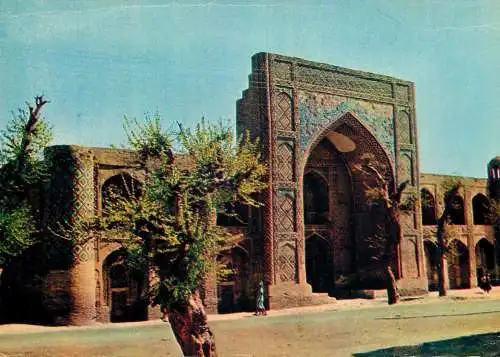 Uzbekistan Bukhara oriental monument and gate