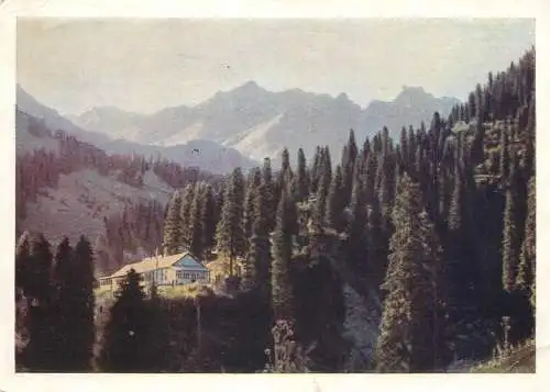 Turkmenistan Alma-Ata mountain landscape 1965