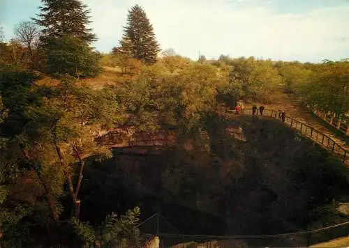 France Gouffre de Padirac Lot l'orifice du gouffre