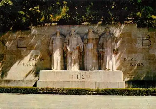 Switzerland Geneva Lac Leman reformation monument