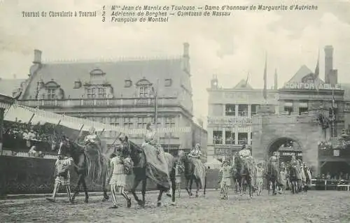 Tournoi de Chevalerie a Tournai Juillet 1913