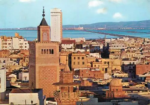 Tunisia Mosquee Zitouna at Hotel Africa 1973