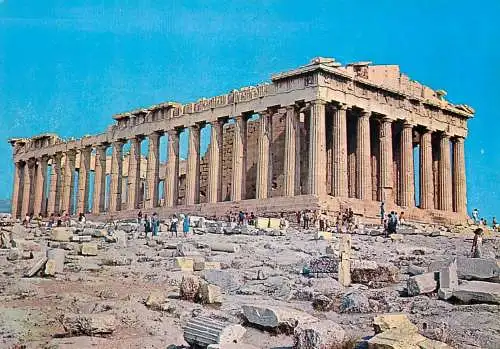 Greece Athens the Parthenon 1980