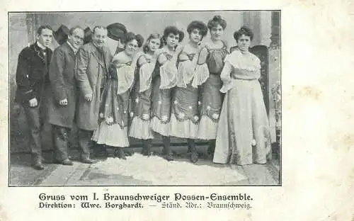 Gruss vom I. Braunschweiger Possen Ensemble