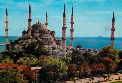 Turkey Istanbul the blue mosque