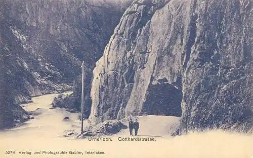 Helvetia Urnerloch Gotthardtstrasse