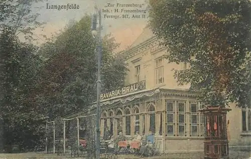 Deutschland Langenfelde Hamburg Zur Franzenburg Bavaria Brau Gasthof Restaurant