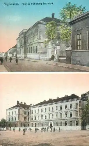 Hungary Nagykanizsa frigyes Foherceg laktanya military school barracks 1914