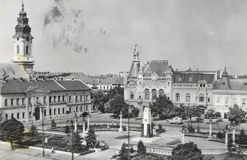 Romania Oradea vedere din piata Victoriei