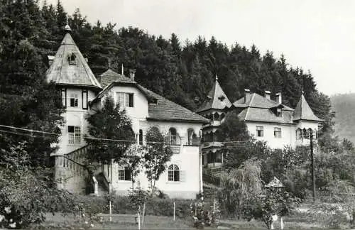 Romania Vedere din Sangeorz-Bai Pavilioanele 1 si 2