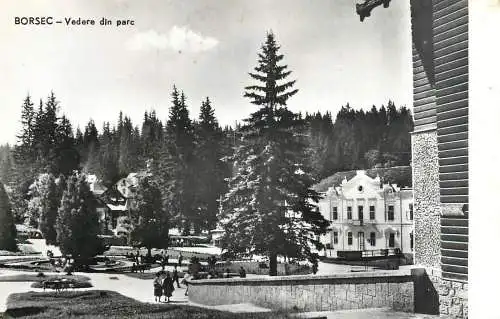 Romania Borsec vedere din parc