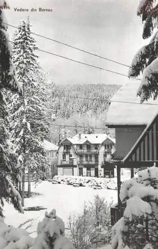 Peisaj de iarna aspect din Borsec Romania