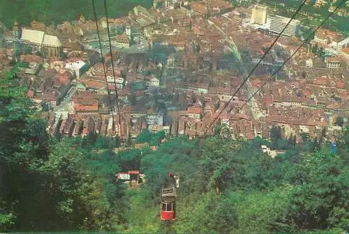 Romania Brasov vedere de pe Tampa 1978