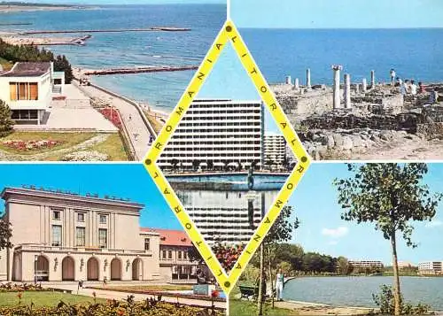 Romania litoral ruine si plaje